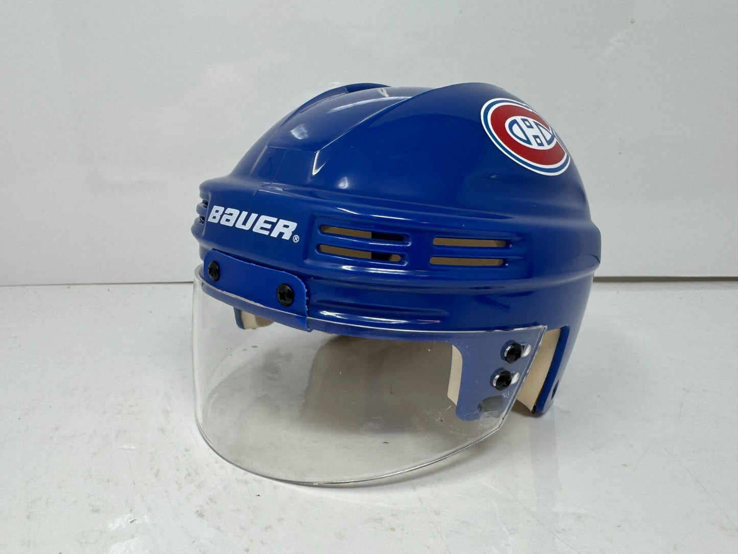 Bauer Montreal Canadiens Mini Helmet with Guy Lafleur Auto