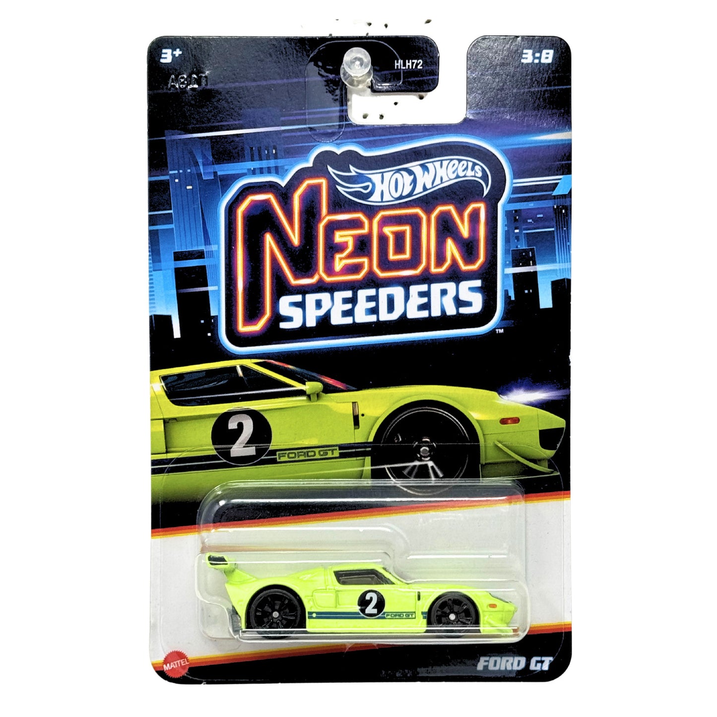 Hot Wheels Neon Speeders Ford GT 1:64 Diecast
