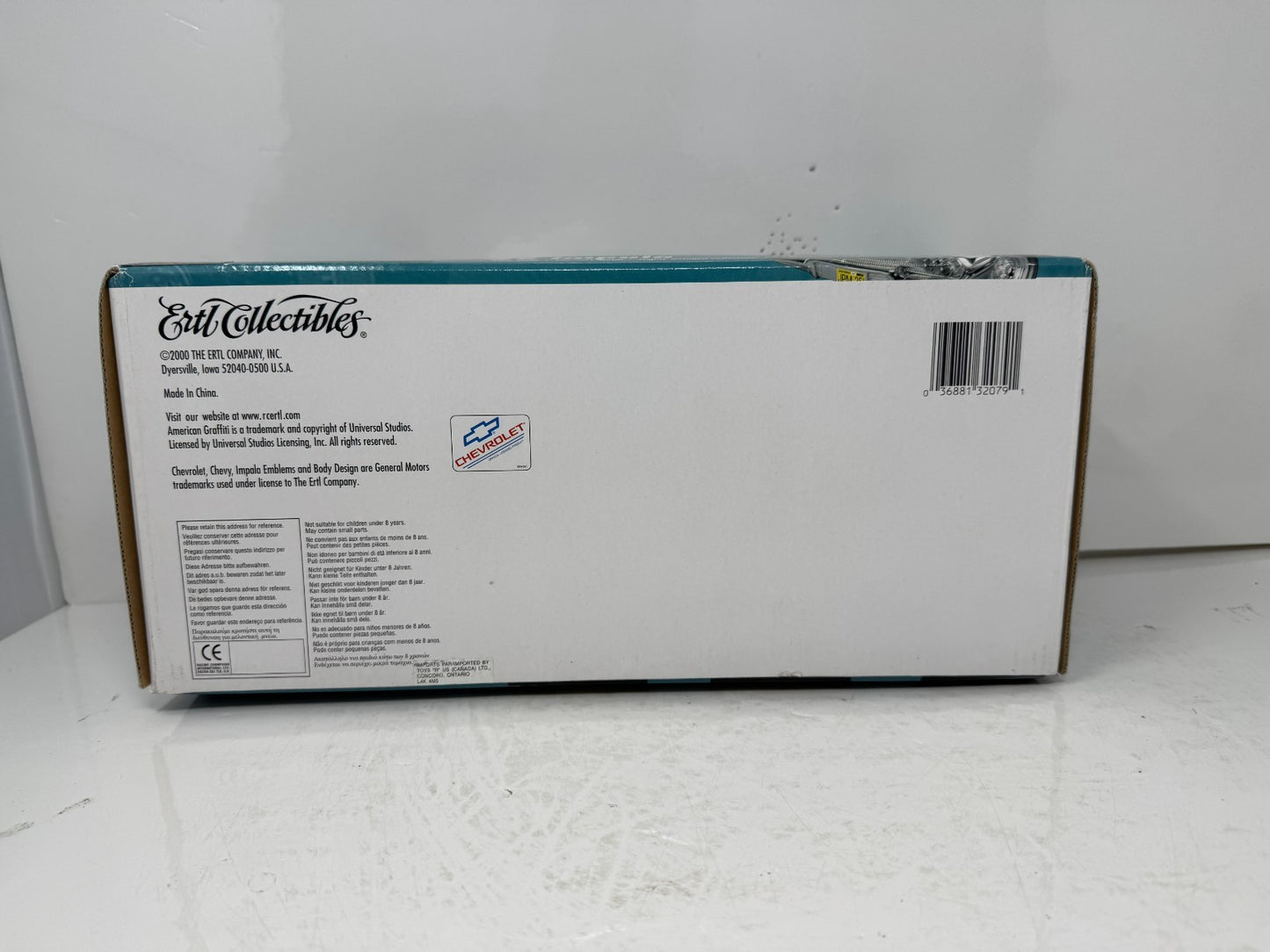 Ertl American Muscle 1958 Chevrolet Impala American Graffiti 1:18 Diecast
