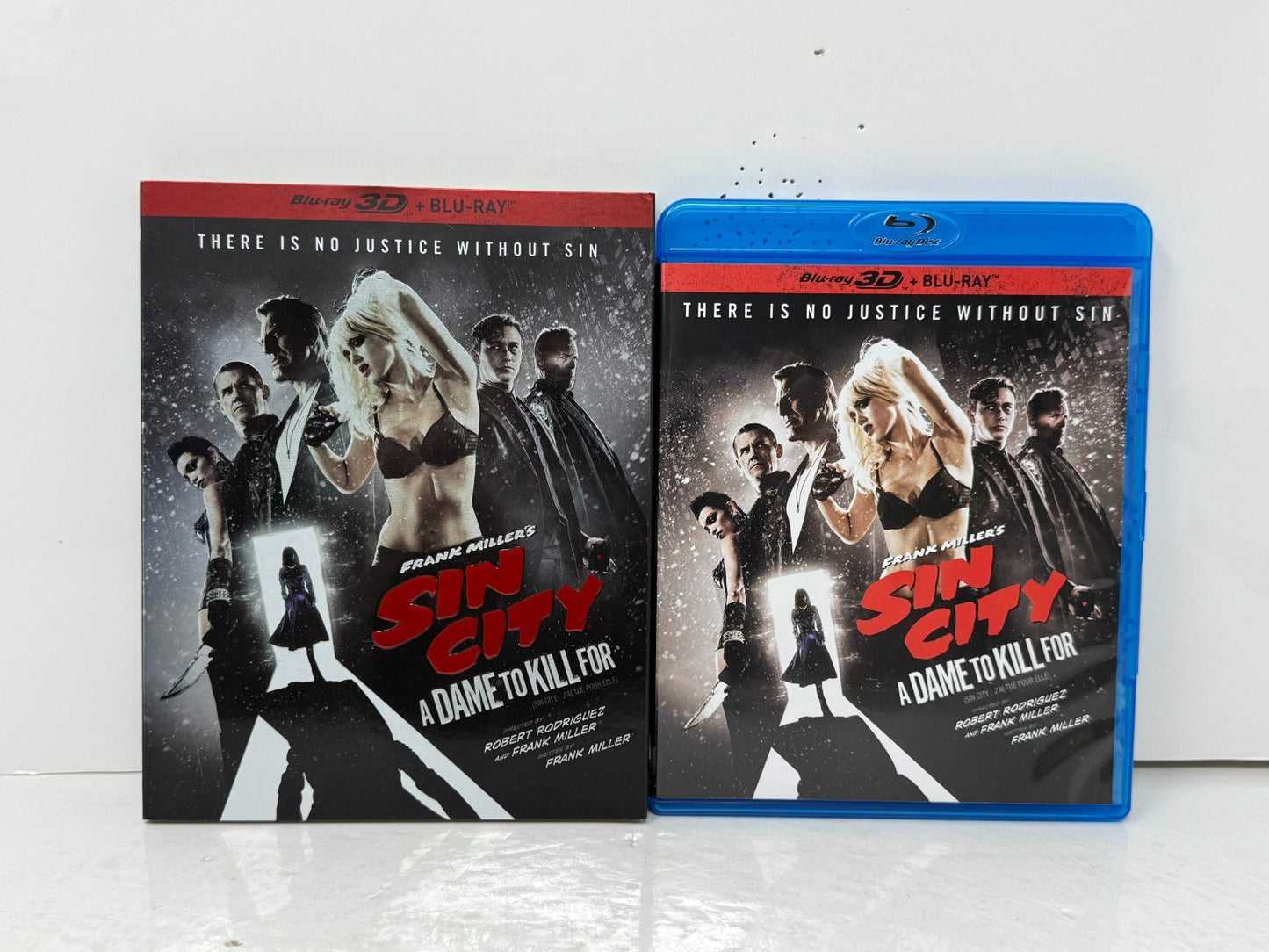 Sin City: A Dame to Kill For (3D Blu-ray) Action Crime Graphic Novel Film