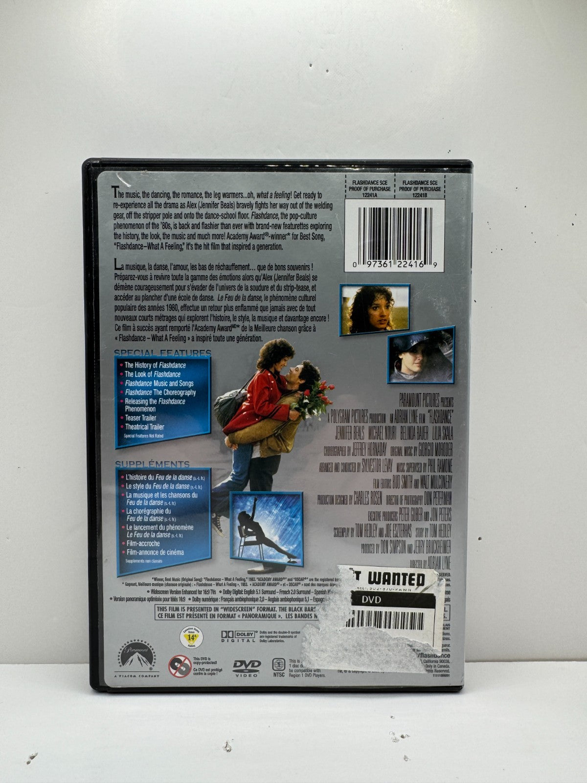 Flashdance (DVD) 80s Dance Drama