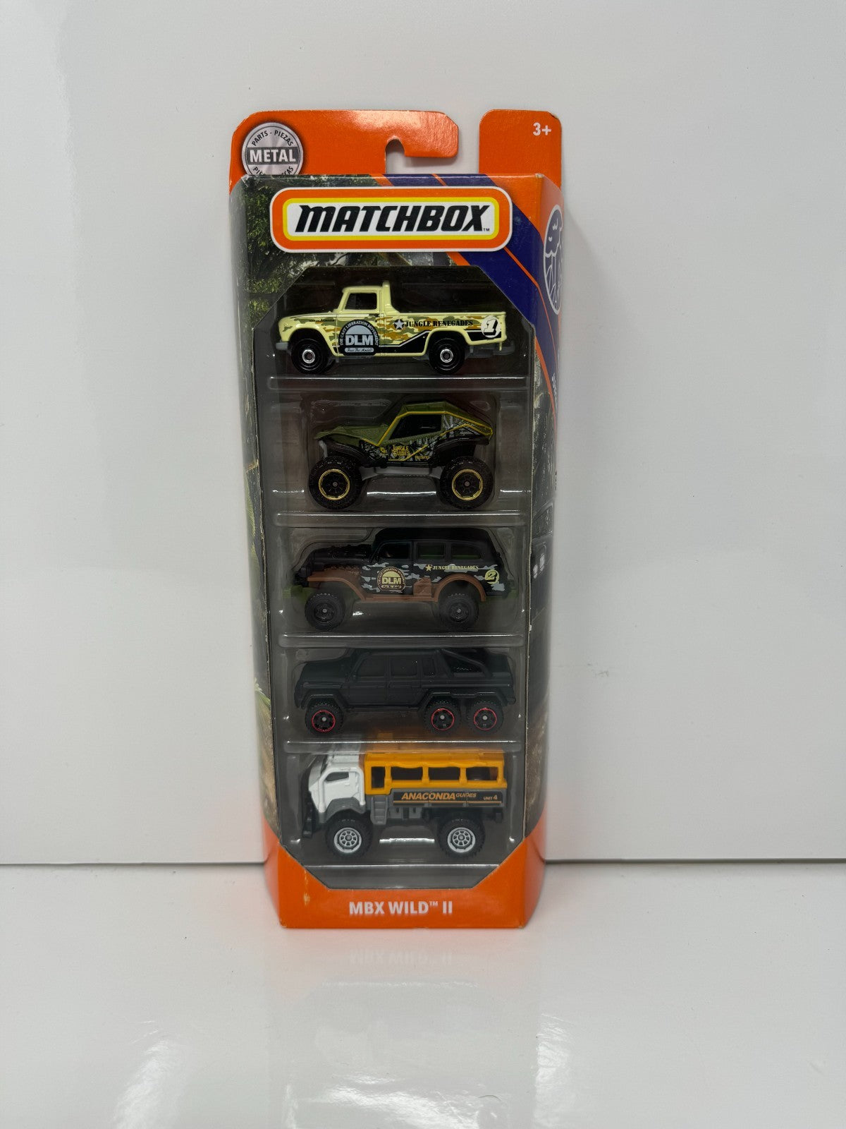 Matchbox MBX Wild II 5-Pack Gift Set 1:64 Diecast