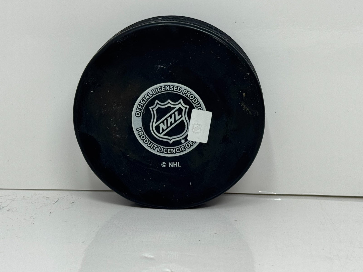 John LeClair Philadelphia Flyers Signed NHL Autograph Puck Silver Auto