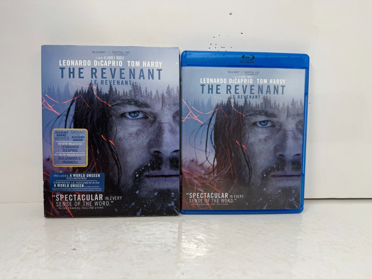 The Revenant (Blu-ray) Leonardo DiCaprio Adventure Good Condition!!!