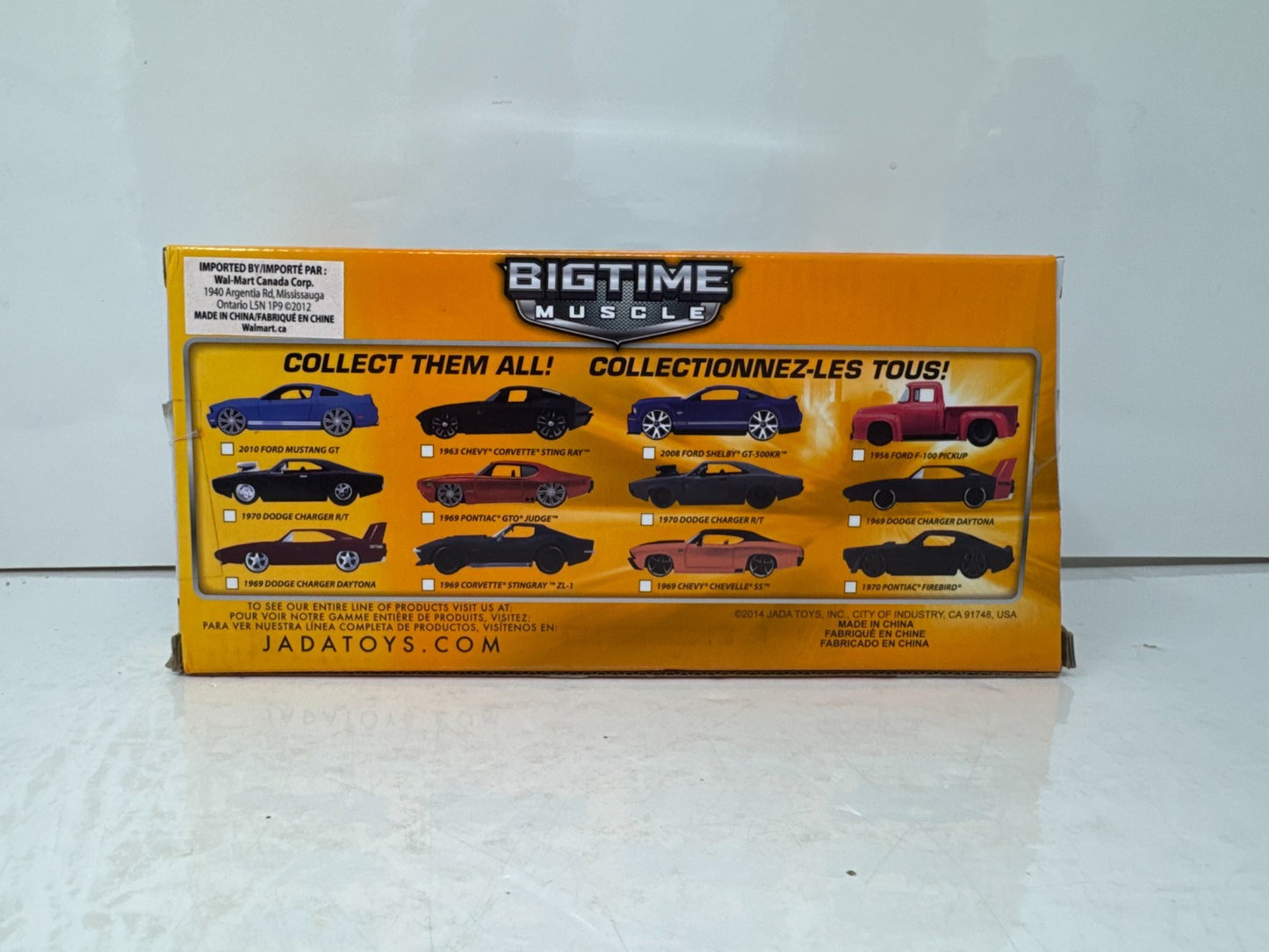 Jada Bigtime Muscle 2010 Ford Mustang GT 1:24 Diecast