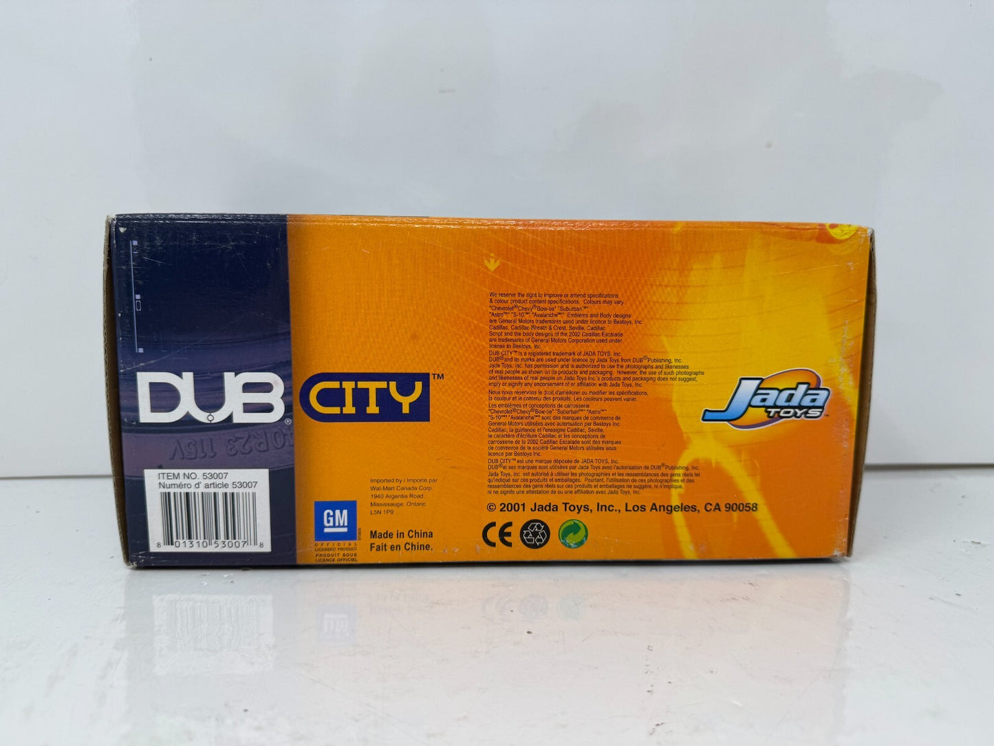 Jada Dub City 2002 Cadillac Escalade 1:24 Diecast KMC Wheels 20 Inch SS Rims