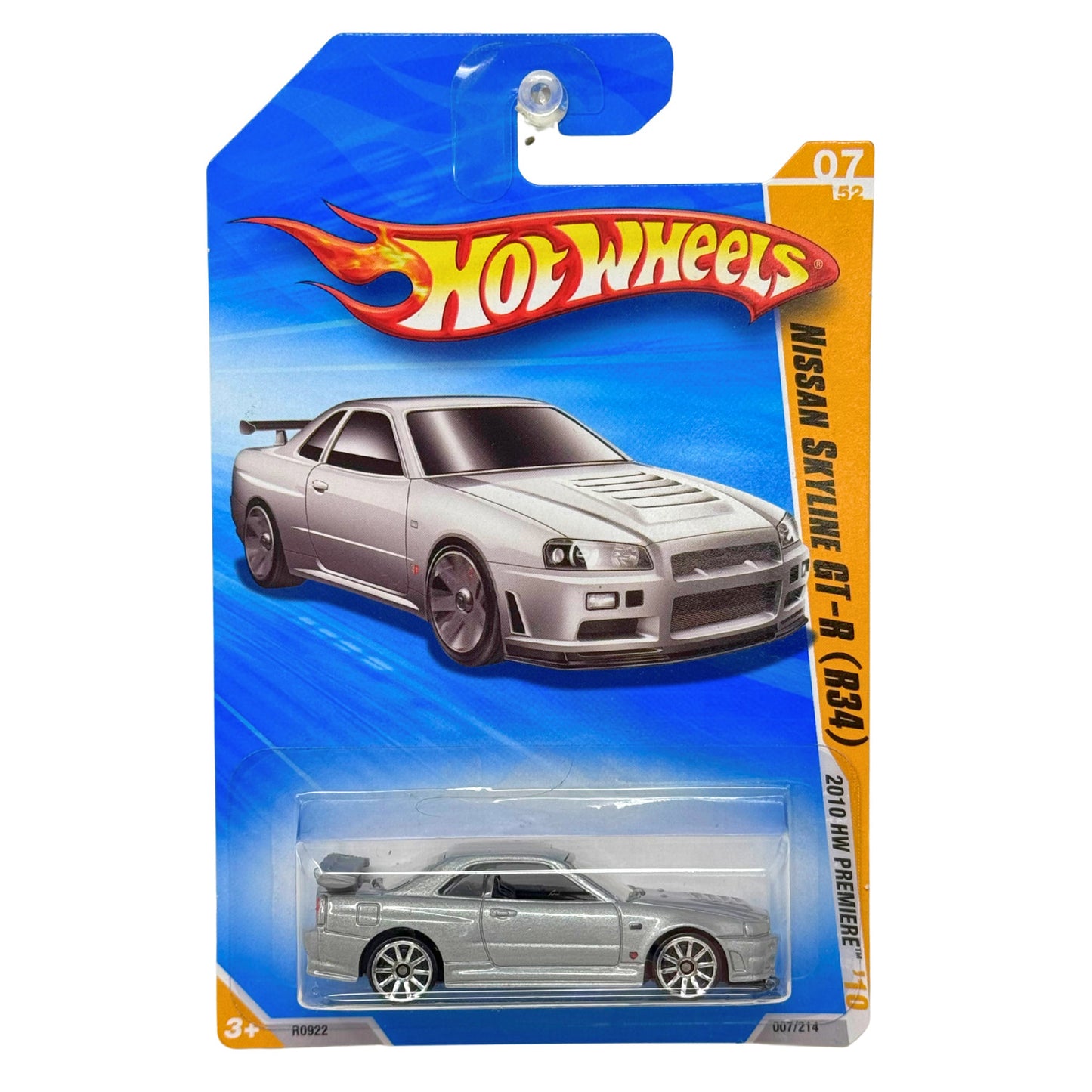 Hot Wheels 2010 HW Premiere Nissan Skyline GT-R (R34) 1:64 Diecast