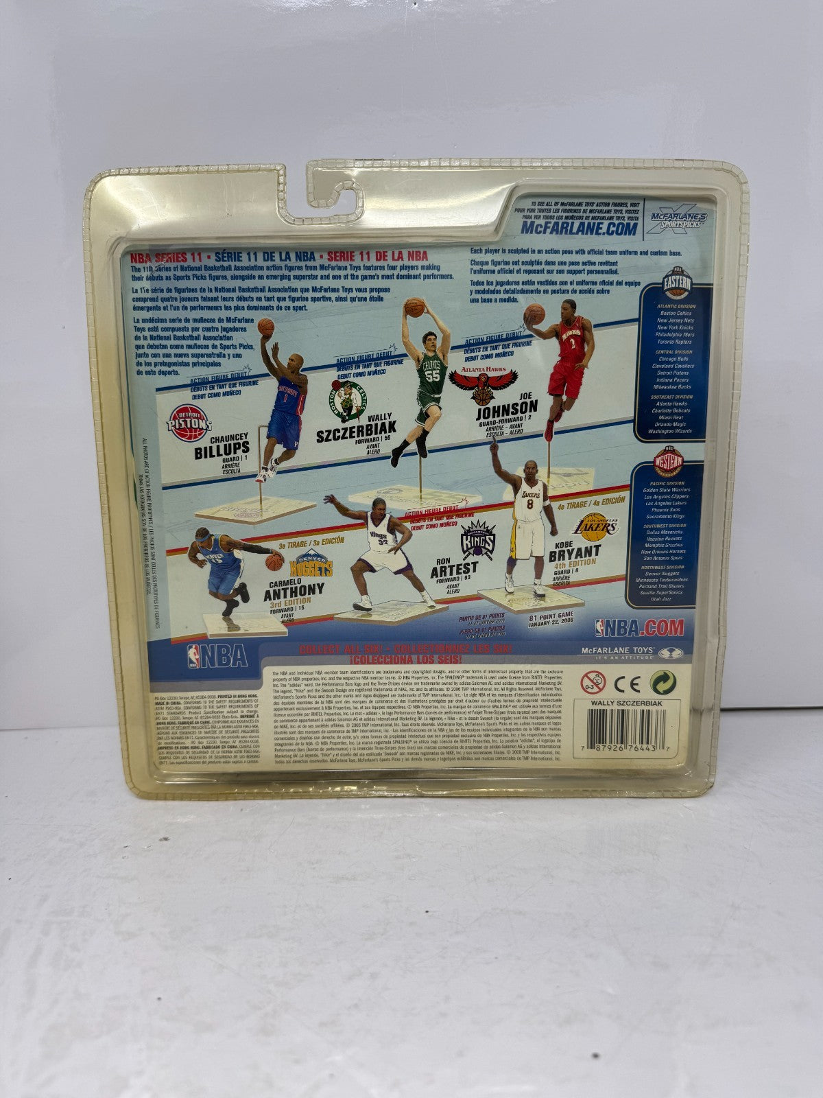 McFarlane NBA Wally Szczerbiak Boston Celtics Series 11 Figure