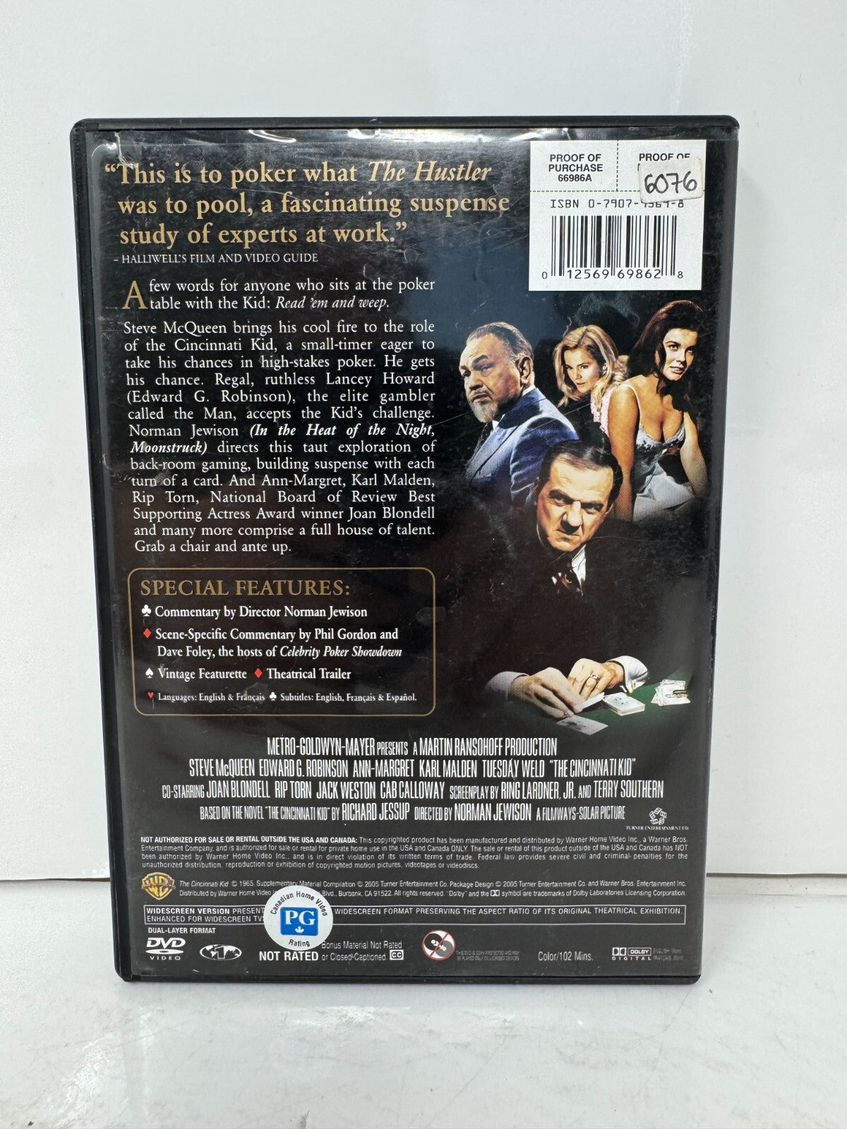 The Cincinnati Kid (DVD) Drama