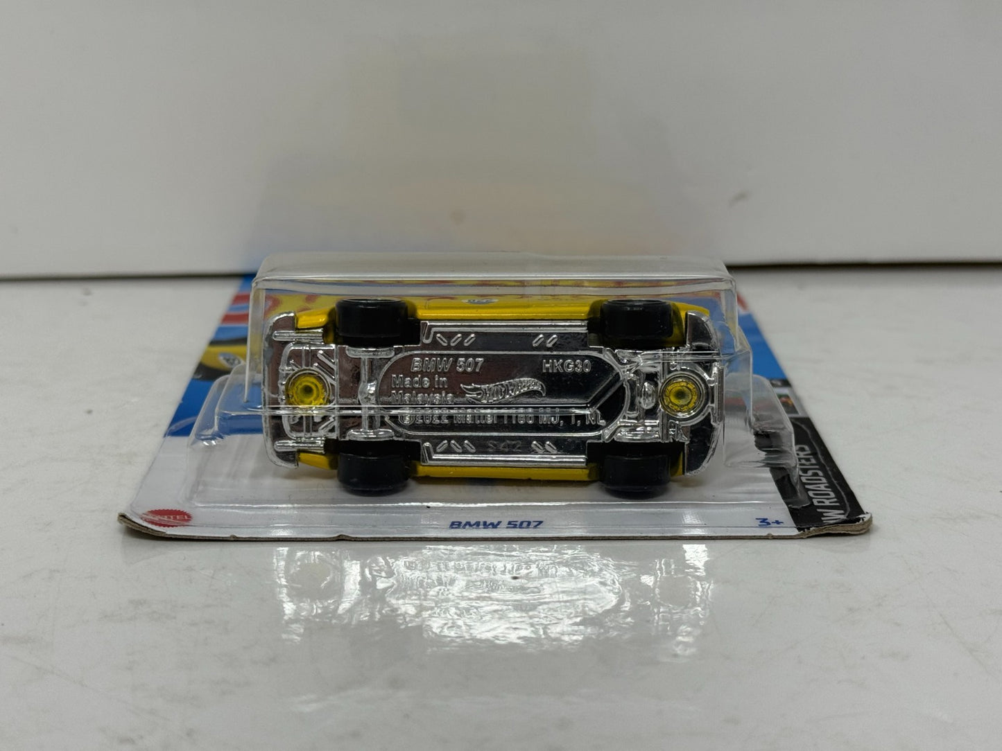 Hot Wheels Roadsters BMW 507 1:64 Diecast Yellow