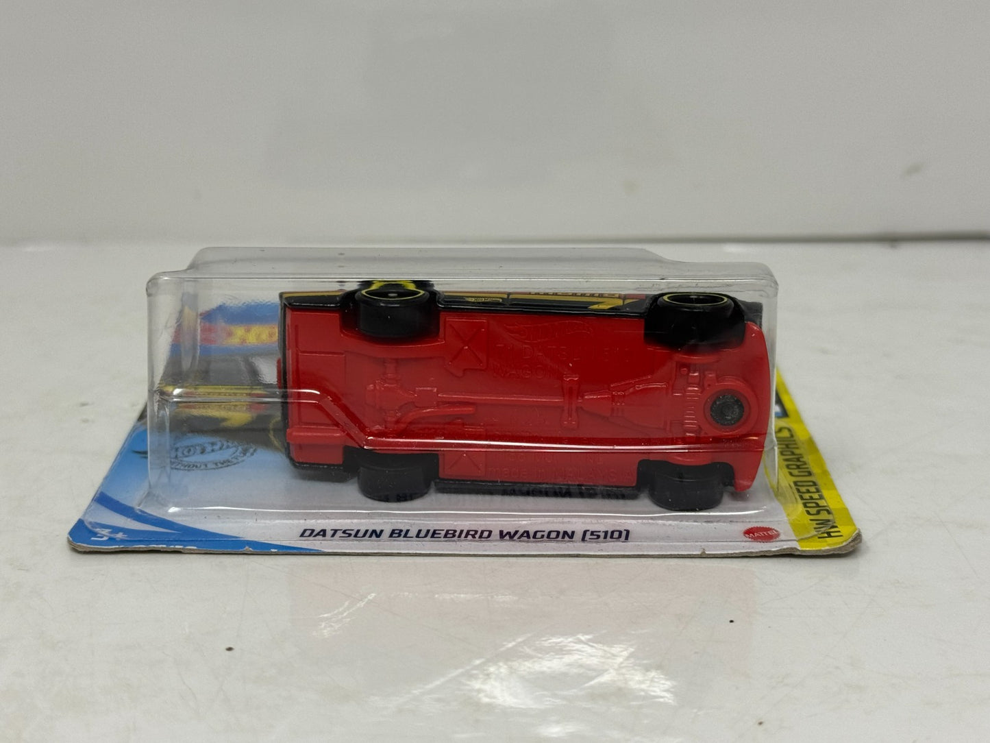Hot Wheels HW Speed Graphics Datsun Bluebird Wagon (510) JDM 1:64 Diecast Short Card