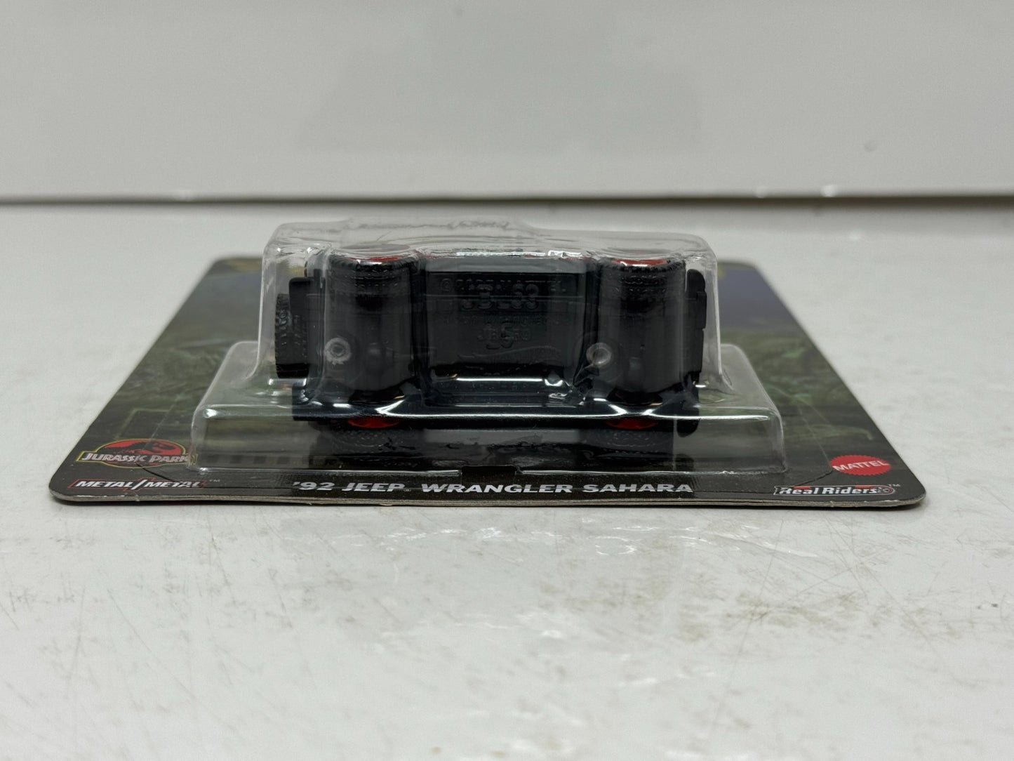 Hot Wheels Premium Jurassic Park 1992 Jeep Wrangler Sahara 1:64 Diecast