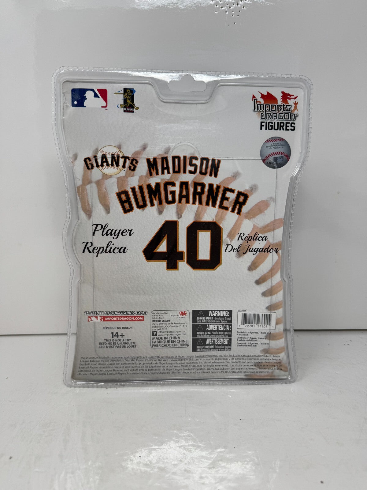 Imports Dragon MLB Madison Bumgarner San Francisco Giants Figure
