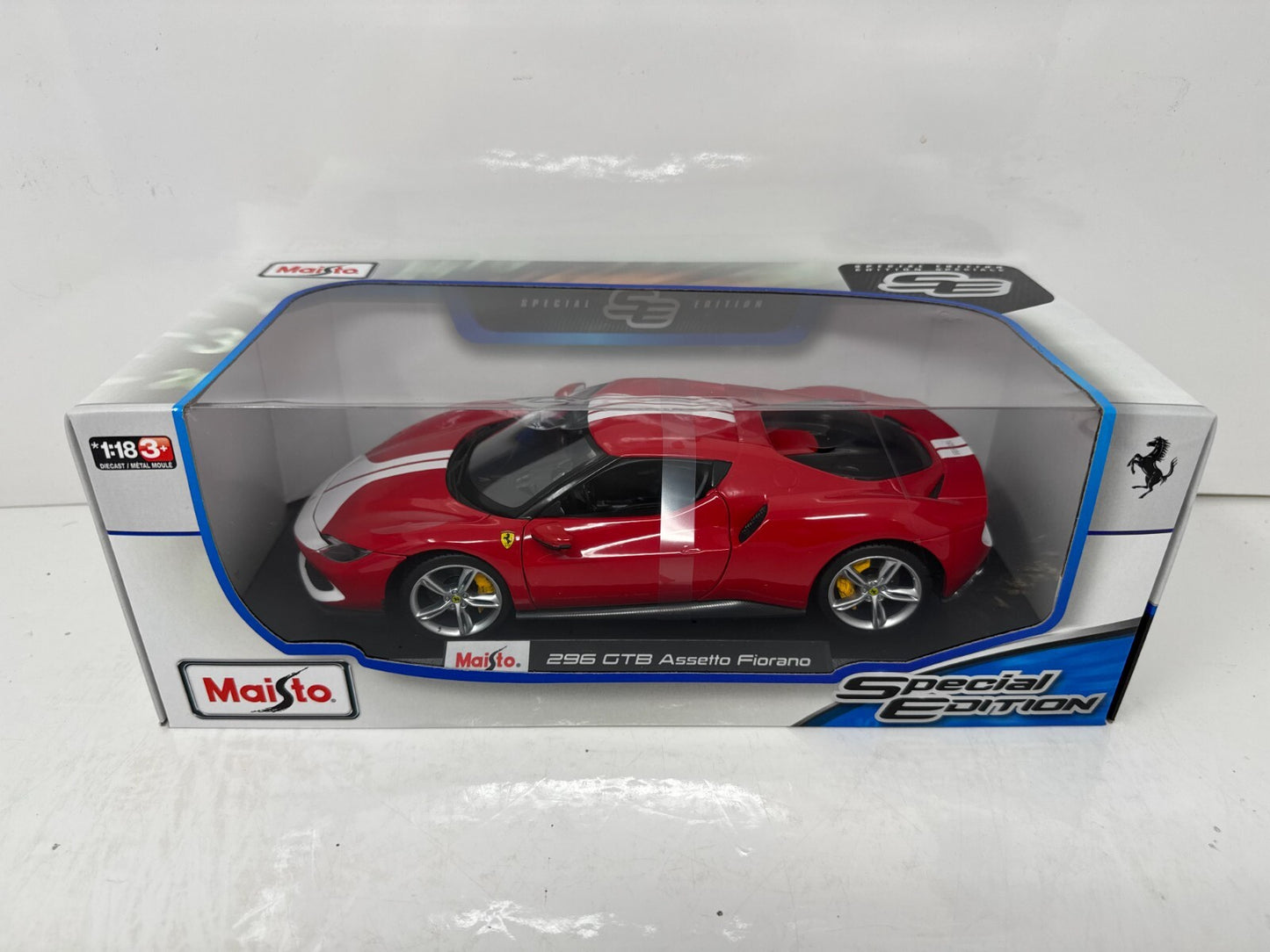 Maisto Ferrari 296 GTB Assetto Fiorano Special Edition 1:18 Diecast