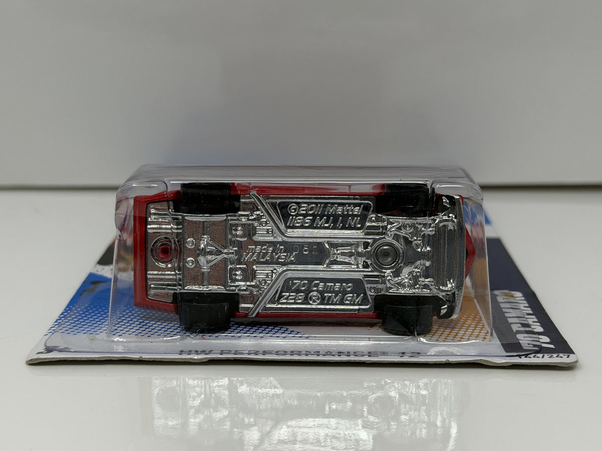 Hot Wheels HW Performance 1970 Chevrolet Camaro 1:64 Diecast Red