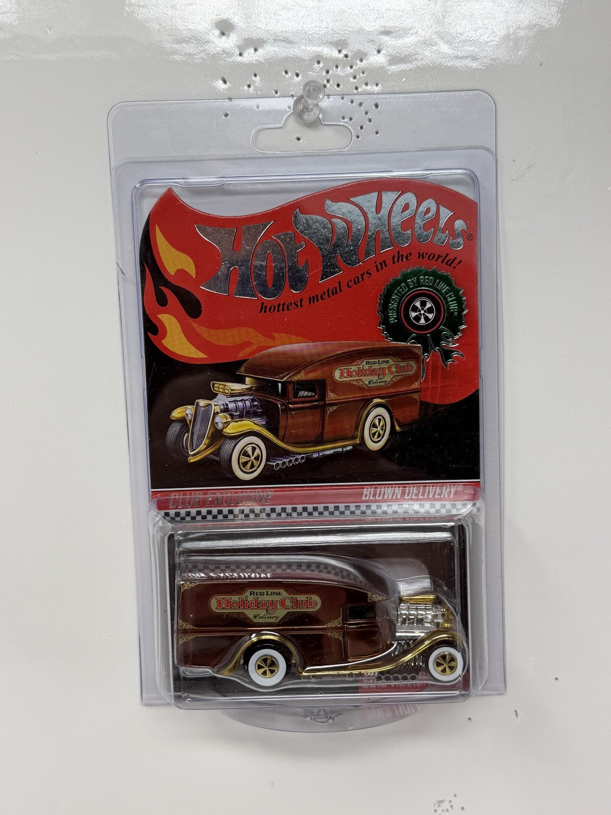 Hot Wheels RLC Red Line Club 2012 Holiday Blown Delivery 1:64 Diecast 4775/5000
