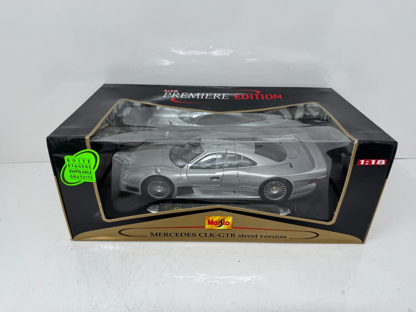Maisto Mercedes CLK-GTR Street Version Premiere Edition 1:18 Diecast