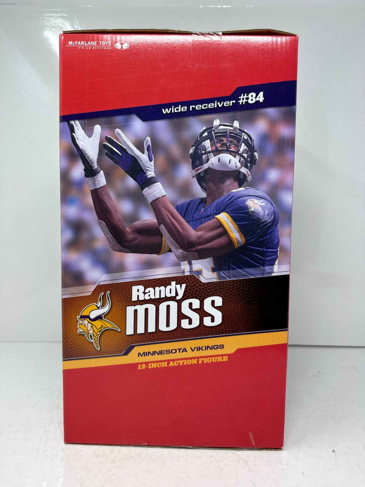 McFarlane NFL Randy Moss Minnesota Vikings 12" Inch Football Figure