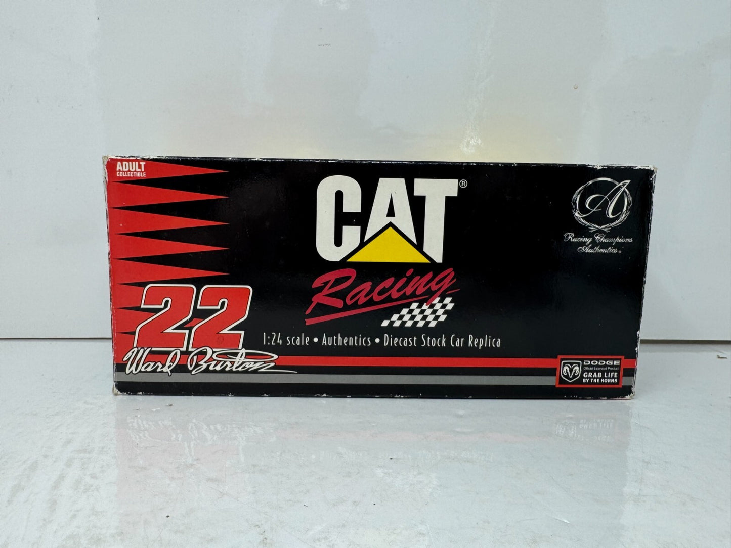 Racing Champions Nascar #22 Ward Burton Caterpillar Dodge Ertl 1:24 Diecast