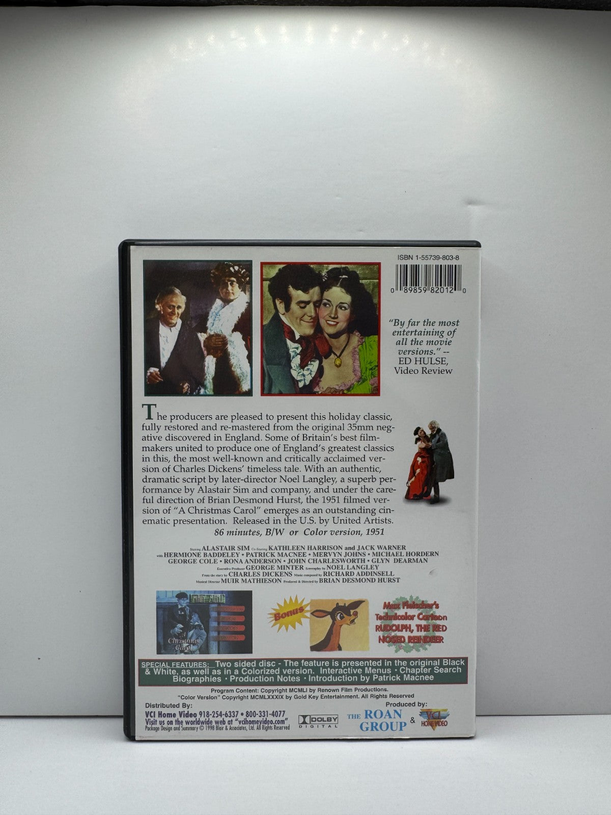 A Christmas Carol (DVD) Alastair Sim Drama