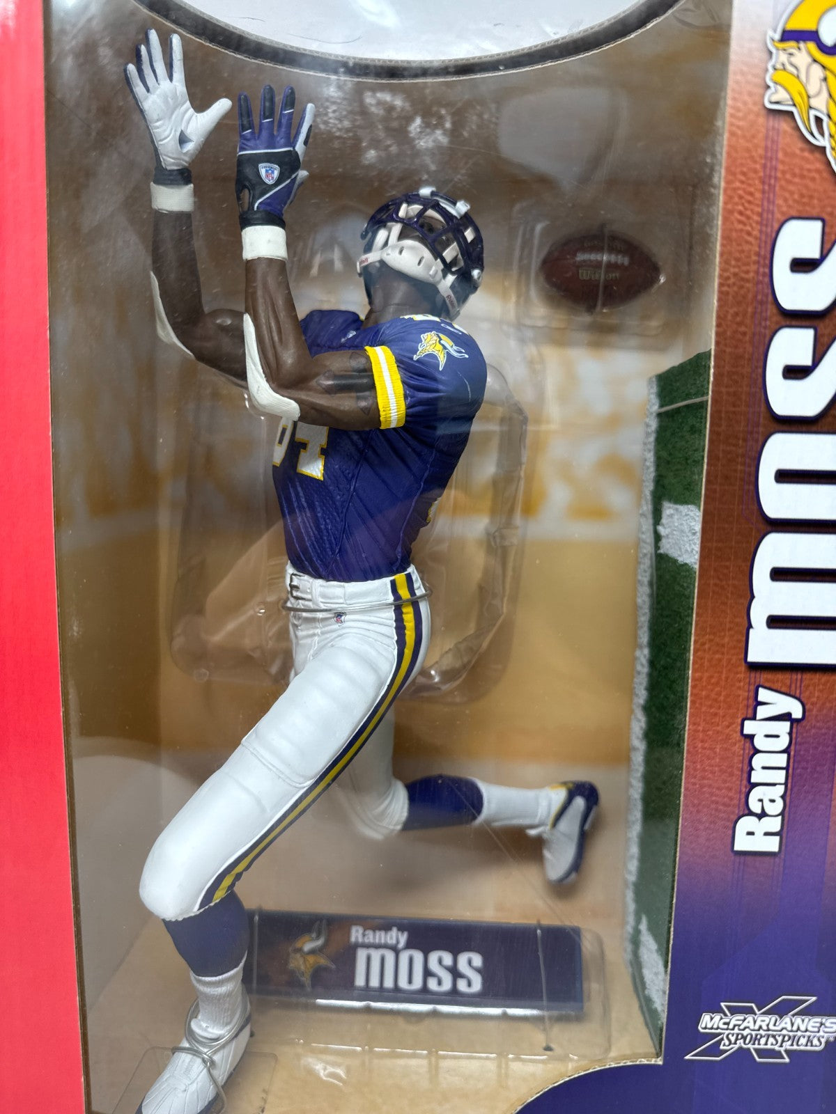 McFarlane NFL Randy Moss Minnesota Vikings 12" Inch Football Figure