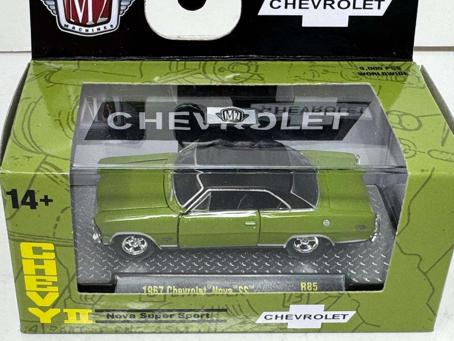 M2 Machines 1967 Chevrolet Nova SS 1:64 Diecast