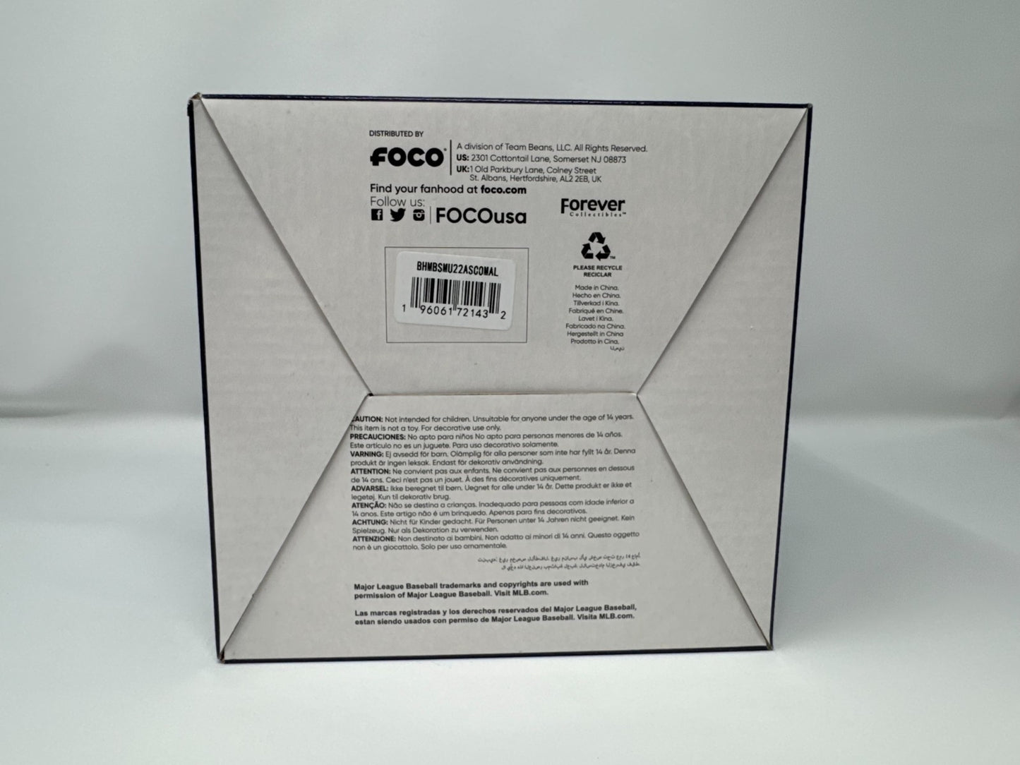 FOCO MLB Toronto Blue Jays 2022 All Star Game Bobble On Parade Bobblehead