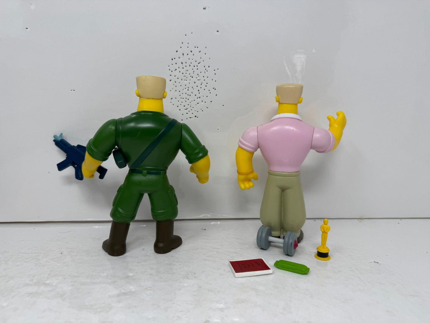 Simpsons World of Springfield Aztec Theater McBain Wolfcastle Playmates Playset