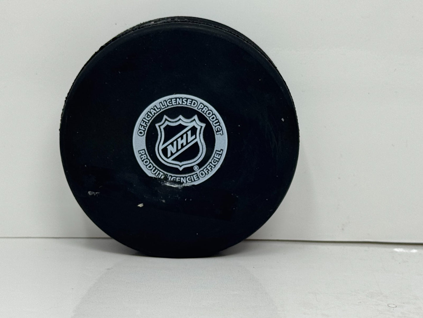 Doug Jarvis Toronto Maple Leafs Signed NHL Autograph Puck Silver Auto
