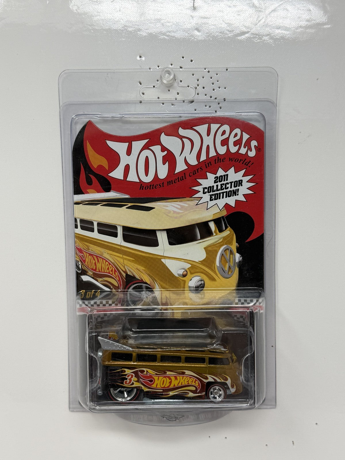 Hot Wheels 2011 Collector Edition Volkswagen T1 Drag Bus K-Mart 1:64 Diecast