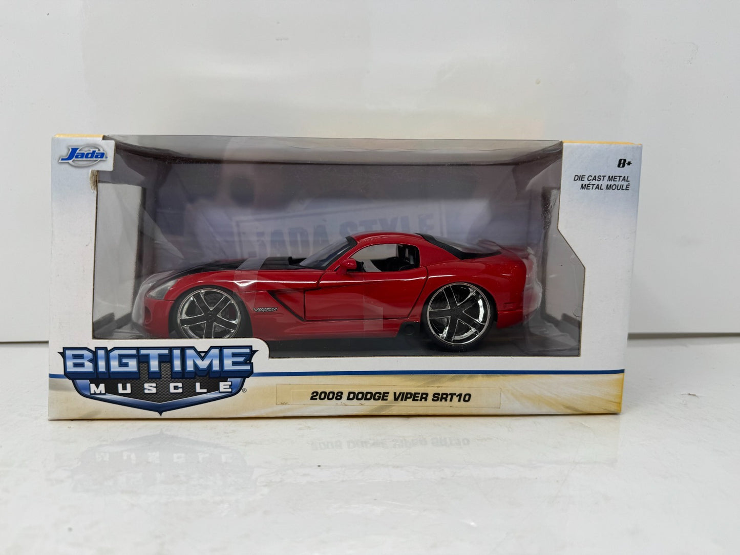 Jada Bigtime Muscle 2008 Dodge Viper SRT10 1:24 Diecast