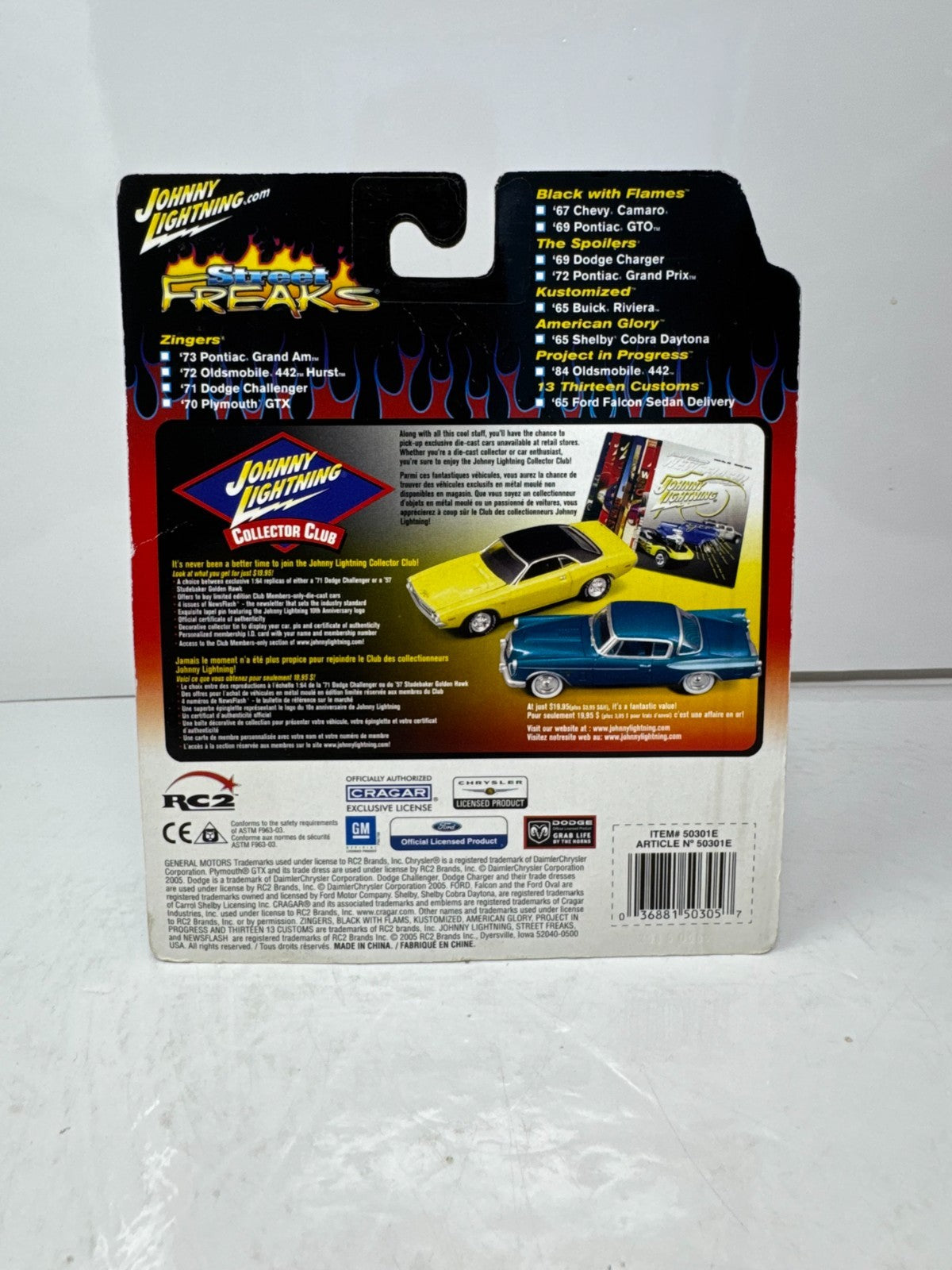 Johnny Lightning Thirteen Customs 1965 Ford Falcon Sedan Delivery 1:64 Diecast