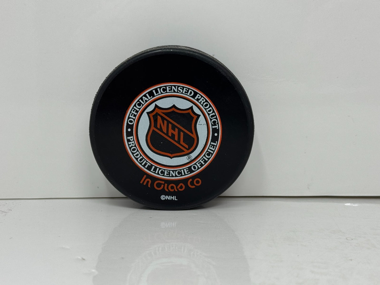 Glenn Healy Toronto Maple Leafs Signed NHL Autograph Puck Gold Auto