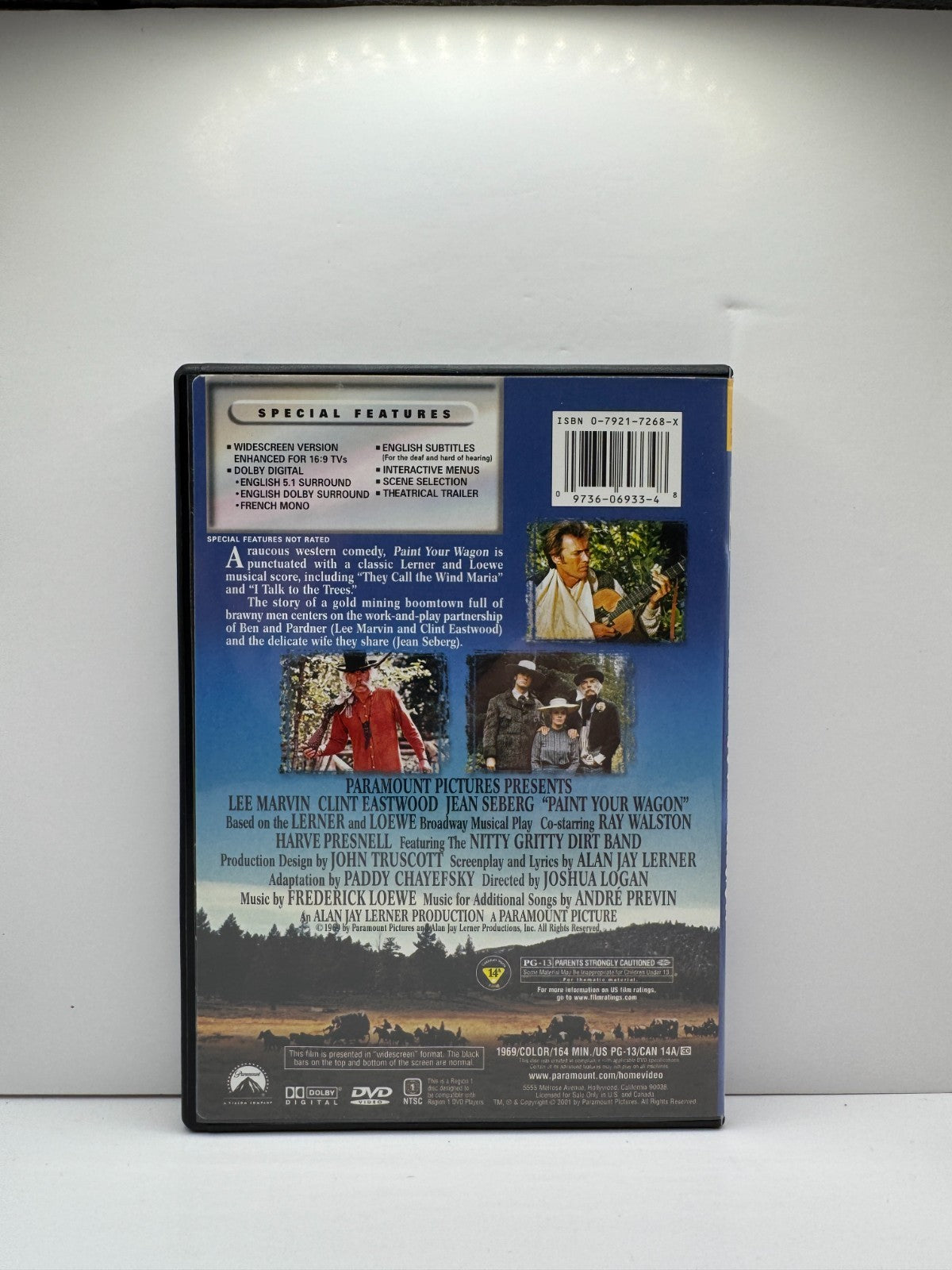 Paint Your Wagon (DVD) Clint Eastwood Musical