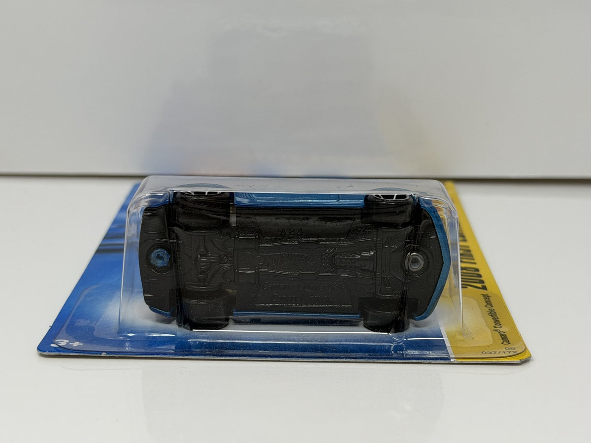 Hot Wheels 2008 First Editions Camaro Convertible Concept 1:64 Diecast Blue