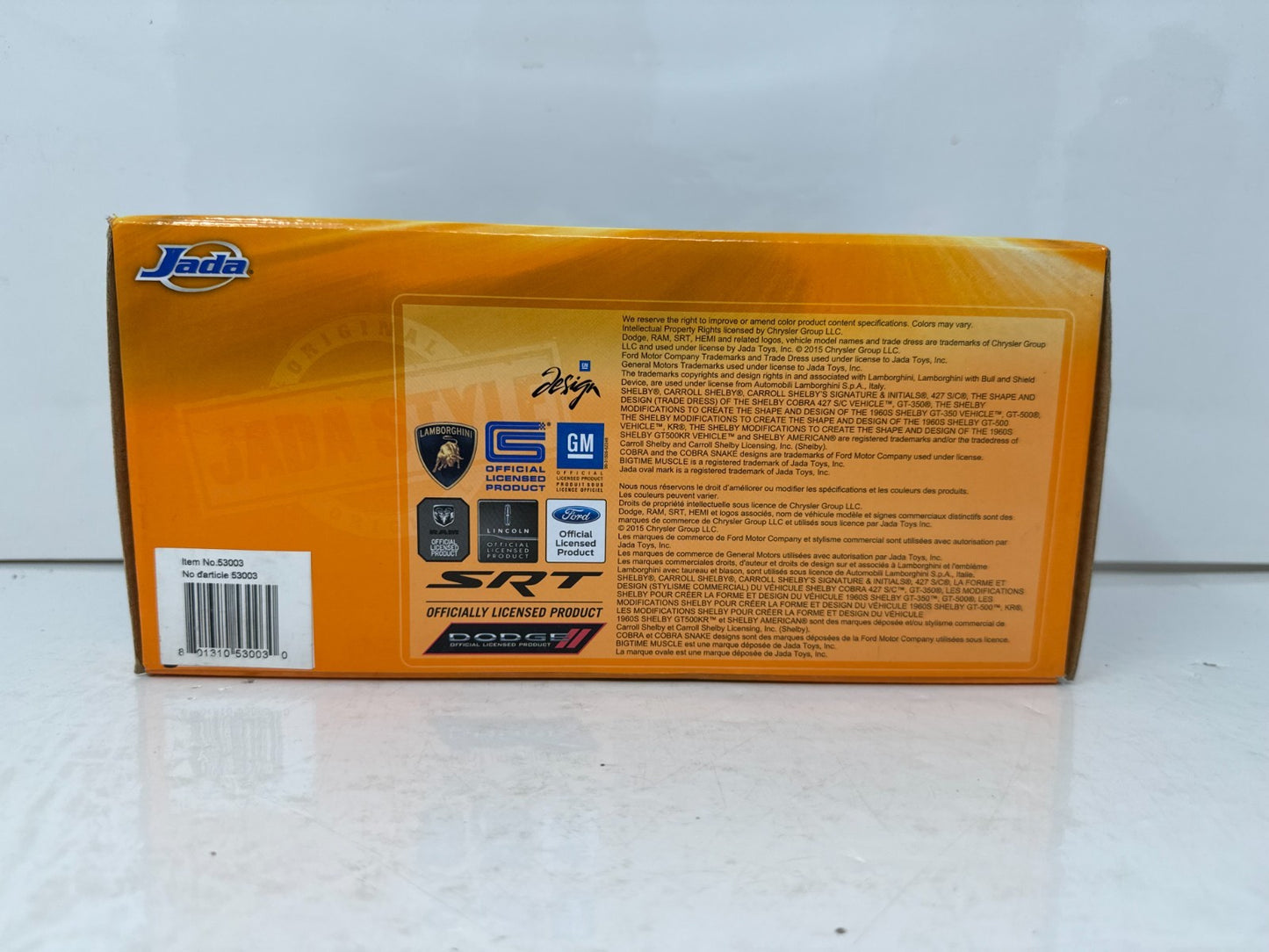 Jada Bigtime Muscle 1970 Ford Mustang Boss 429 1:24 Diecast