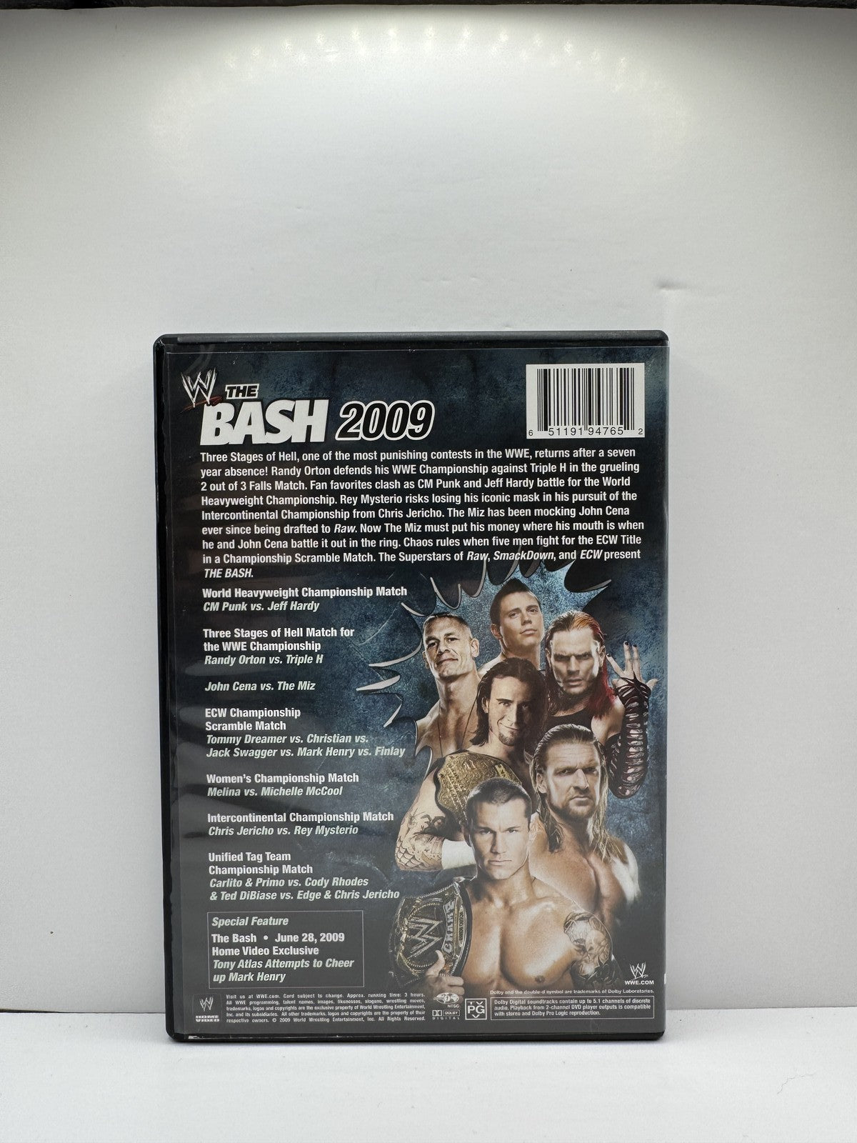 WWE The Bash 2009 (DVD) WWE Wrestling