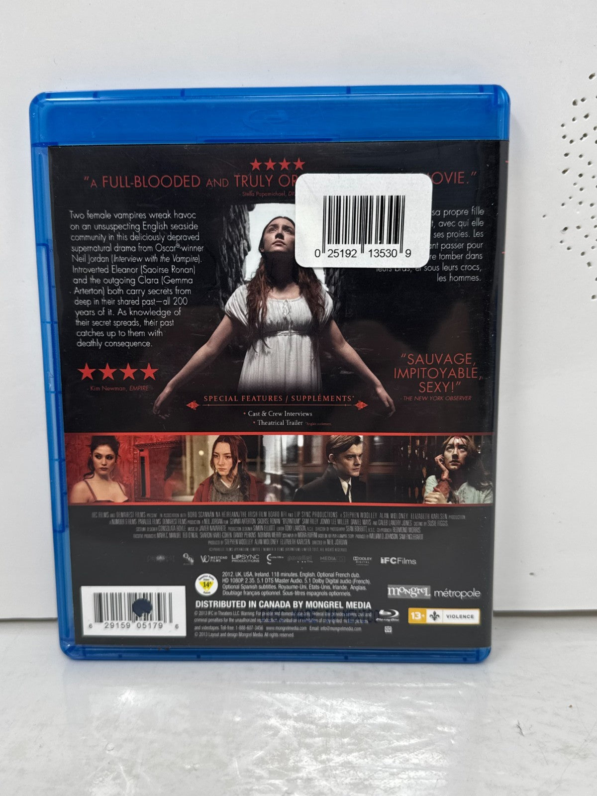 Byzantium Blu-ray Vampire Horror Fantasy Movie