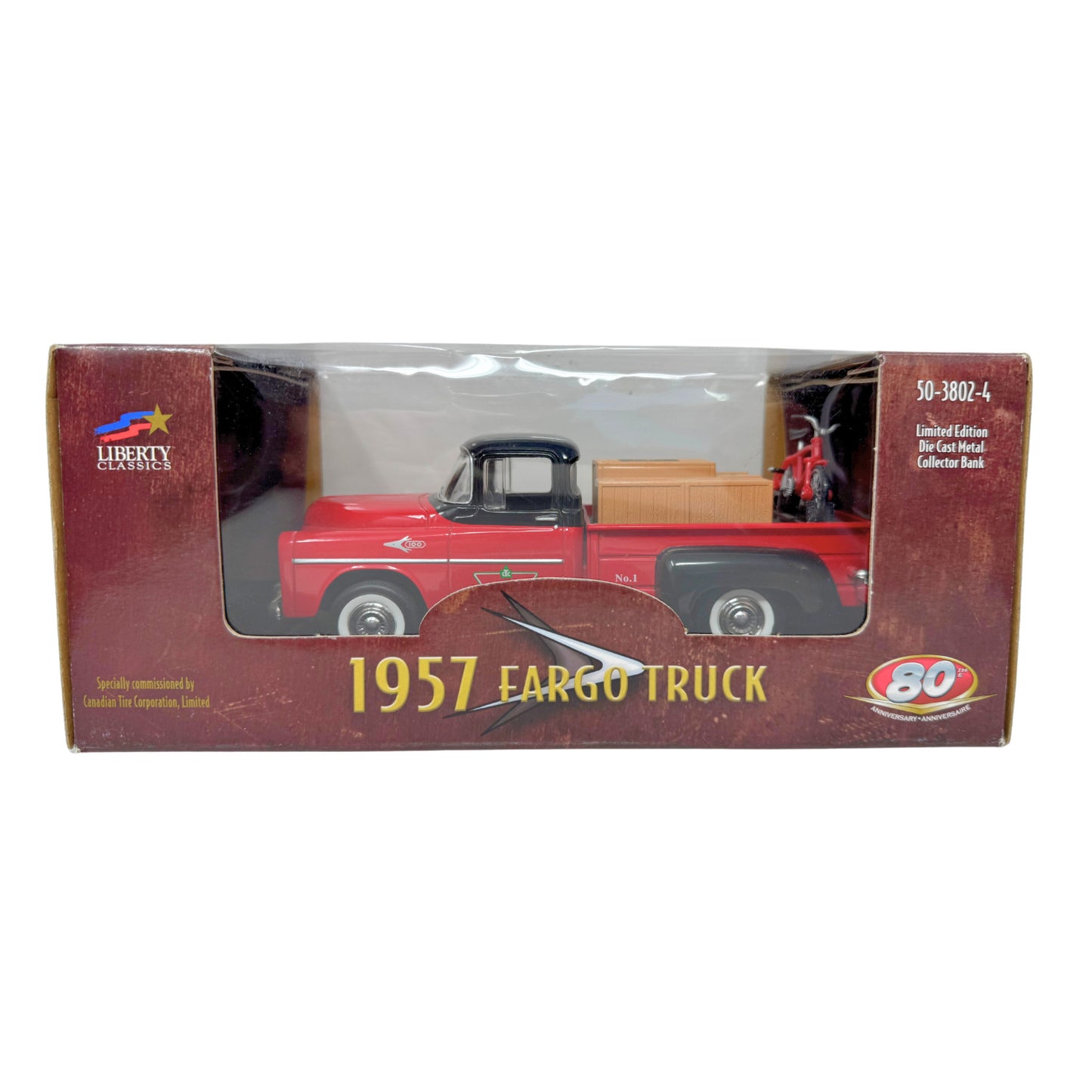 Liberty Classics Canadian Tire 1957 Fargo Truck BANK 1:24 Diecast 1 of 16,710