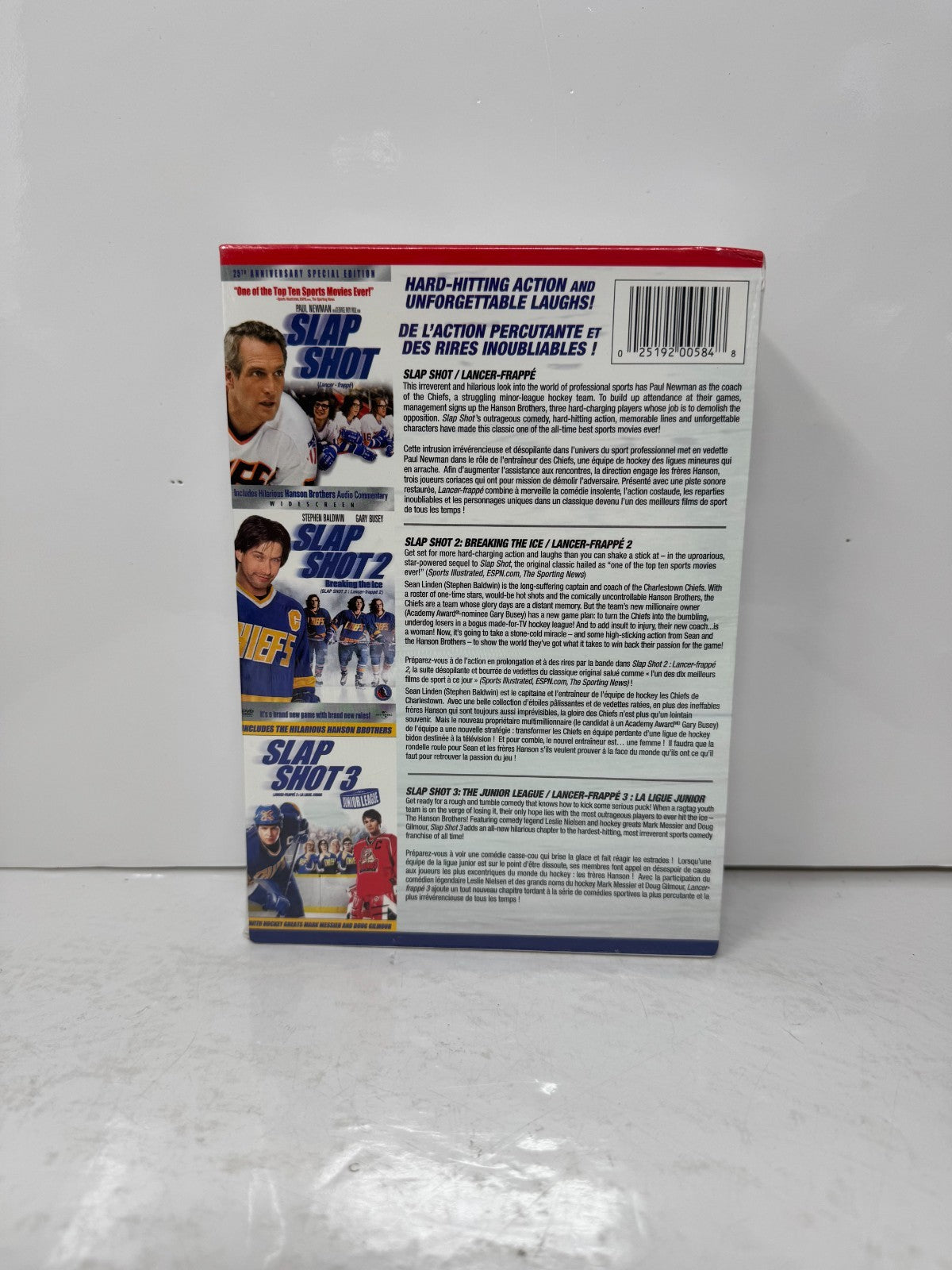 Slap Shot: The Hat Trick Collection (DVD) Sports Brand New and Sealed!!!