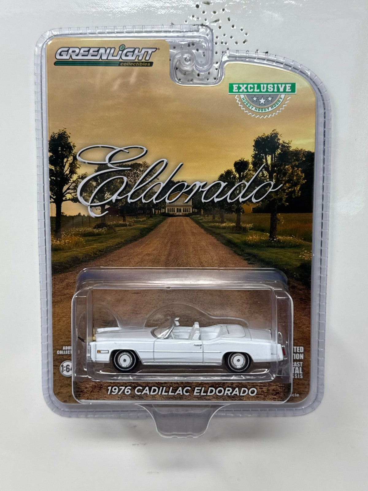 Greenlight 1976 Cadillac Eldorado 1:64 Diecast Dukes of Hazzard Boss Hog