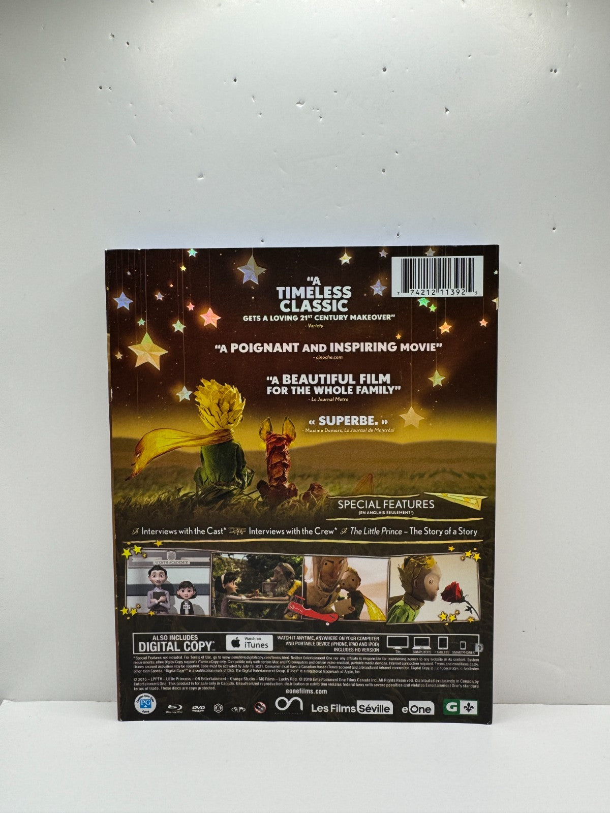 The Little Prince (Blu-ray) Jeff Bridges Family Adventure
