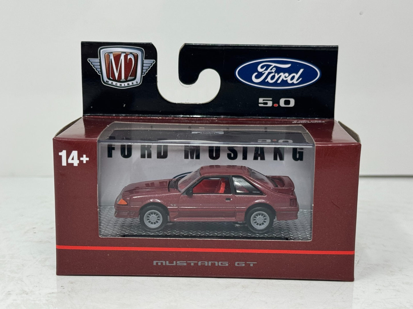 M2 Machines 1988 Ford Mustang GT 5.0 1:64 Diecast