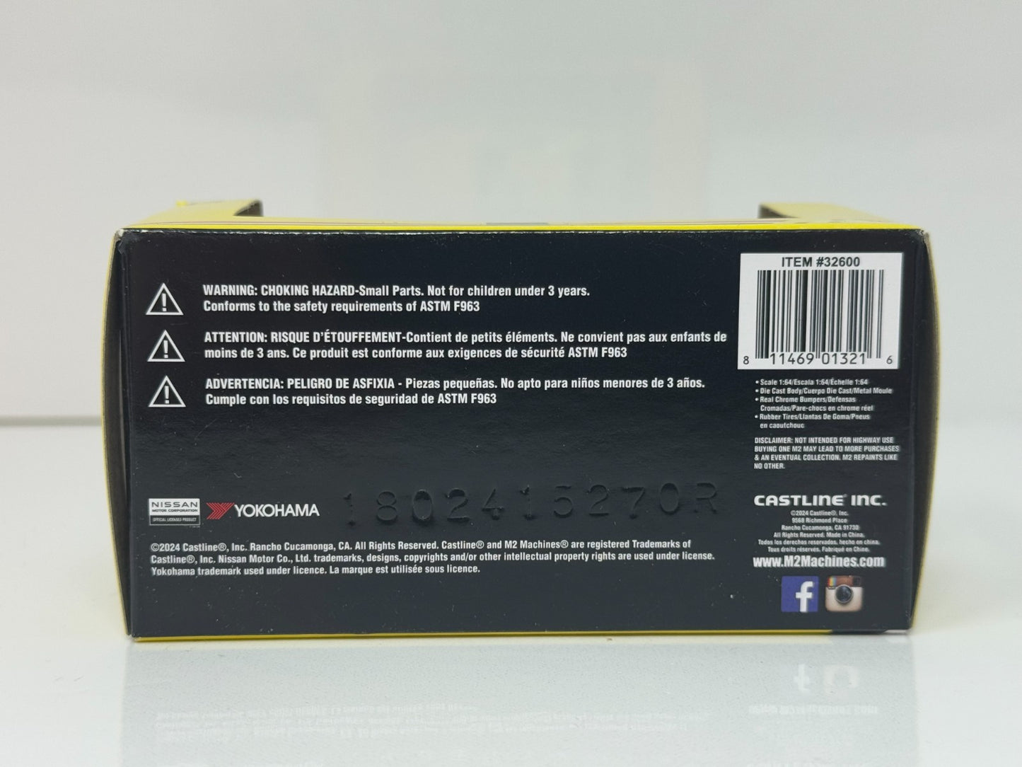 M2 Machines NISMO Nissan 1971 Nissan Skyline GT-R 1:64 Diecast