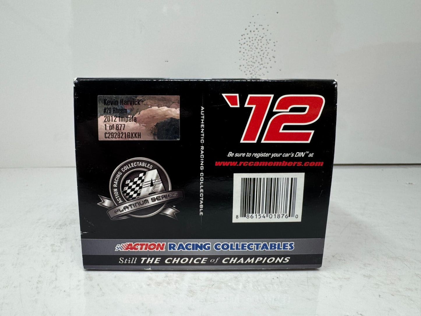 Lionel Nascar #29 Kevin Harvick Rheem 2012 Chevy Impala 1:24 Diecast 1 of 877