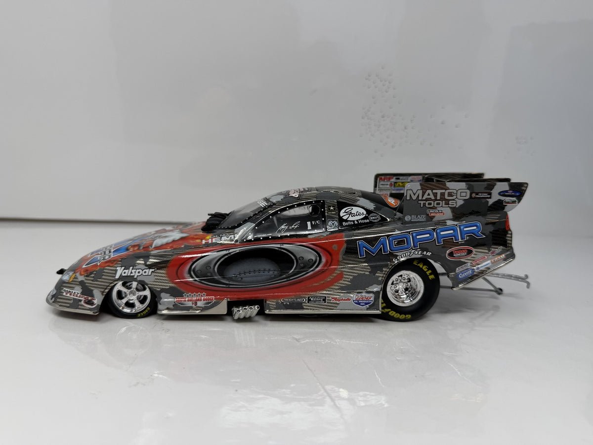 Action NHRA Gary Scelzi Mopar Oakley 2005 Dodge Charger Chrome 1:24 Diecast