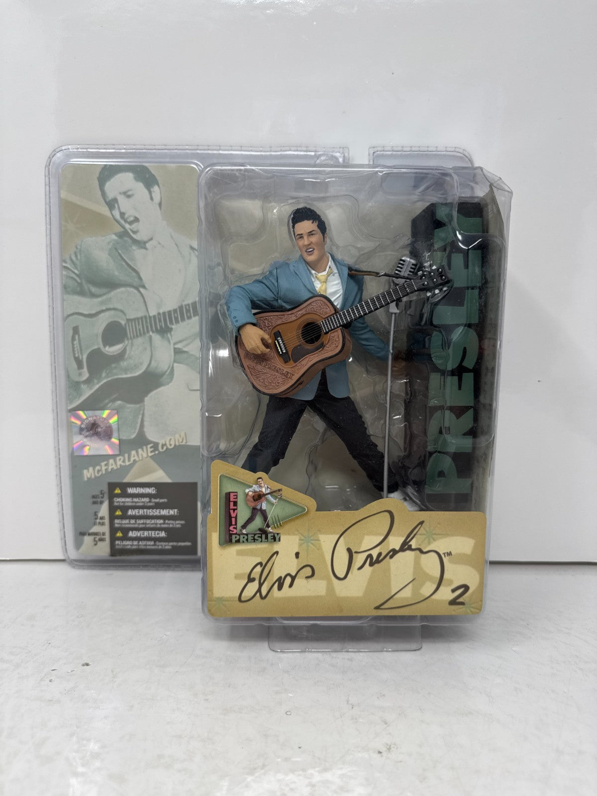 McFarlane Elvis Presley 50th Anniversary King Of Rock N Roll Figure