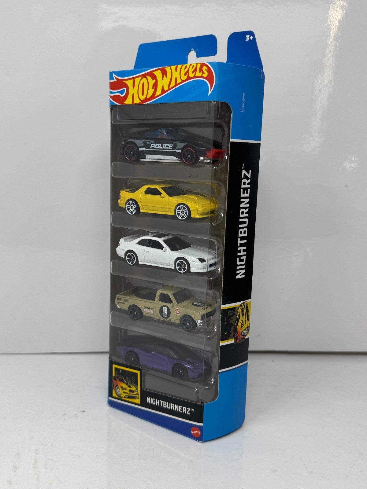 Hot Wheels Nightburnerz 5-Pack Gift Set 1:64 Diecast