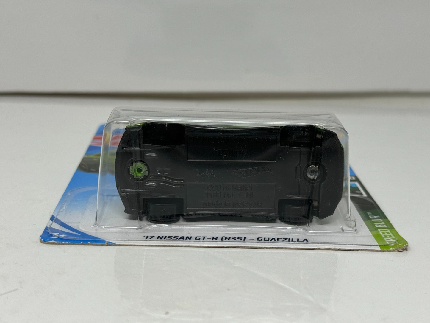 Hot Wheels Speed Blur 2017 Nissan GT-R (R35) Guaczilla Tanner Fox JDM 1:64 Diecast