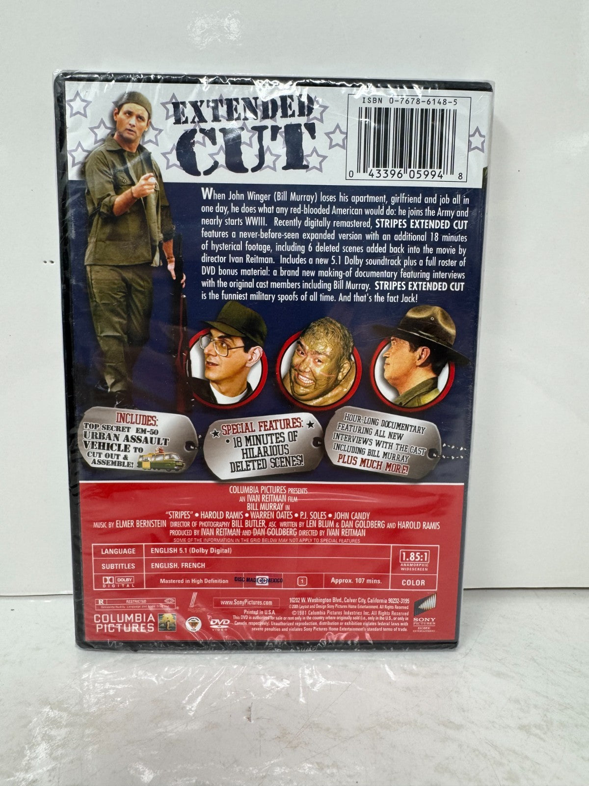 Stripes (DVD) Comedy Brand New and Sealed!!!